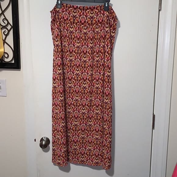Kaileigh multi color maxi dress.  2X.  NWT - Picture 2 of 6